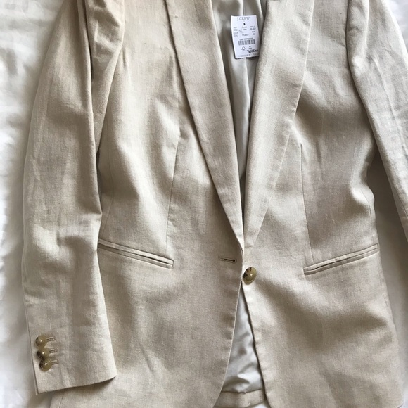 Jcrew linen blazer - Picture 4 of 4